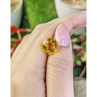 5.68 Ct. Yellow Citrine from Brazil Life Style