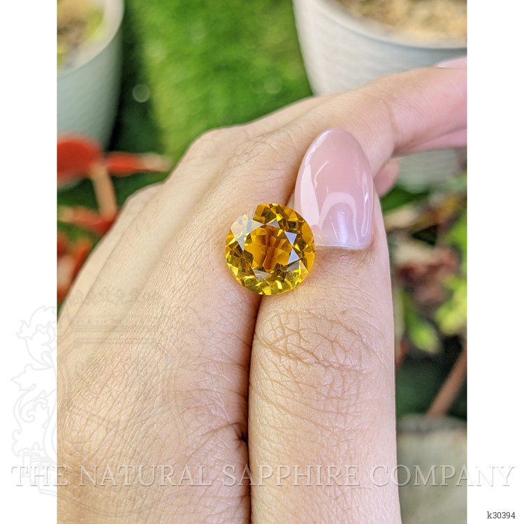 5.68 Ct. Yellow Citrine from Brazil