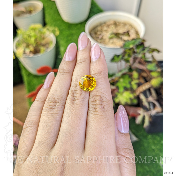 5.68 Ct. Yellow Citrine from Brazil