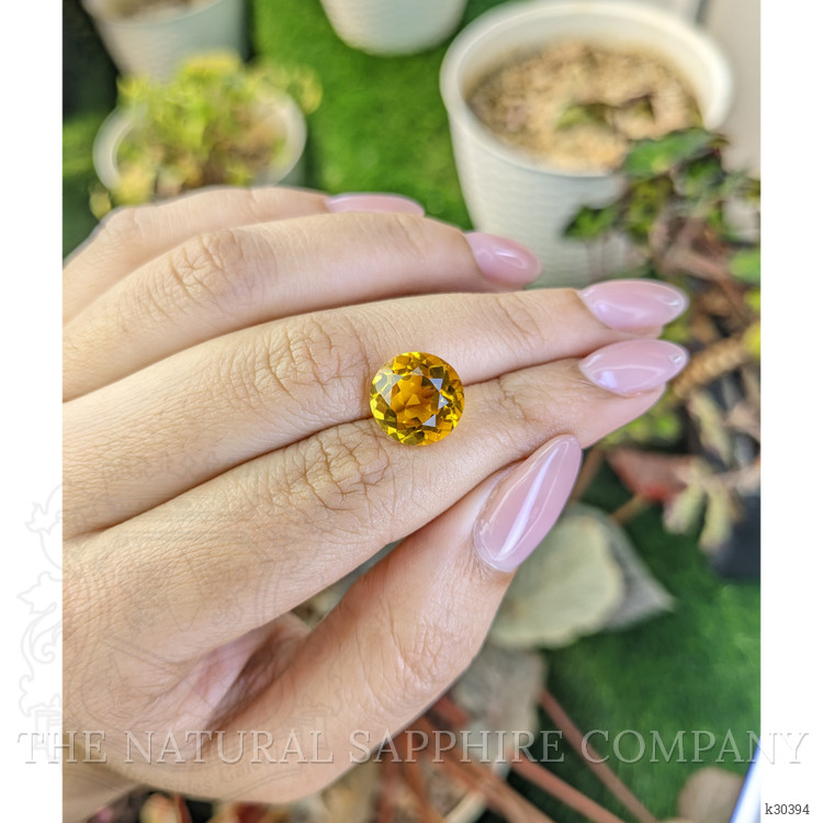 5.68 Ct. Yellow Citrine from Brazil