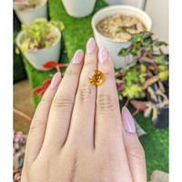 4.89 Ct. Yellow Citrine from Brazil Life Style