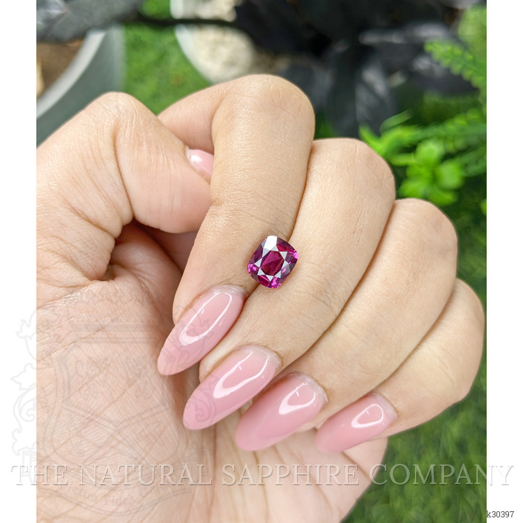 1.83 Ct. Purplish Pink Garnet from Tanzania