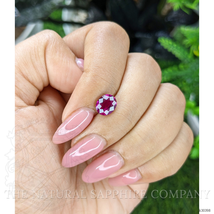 1.78 Ct. Pinkish Purple Garnet from Tanzania