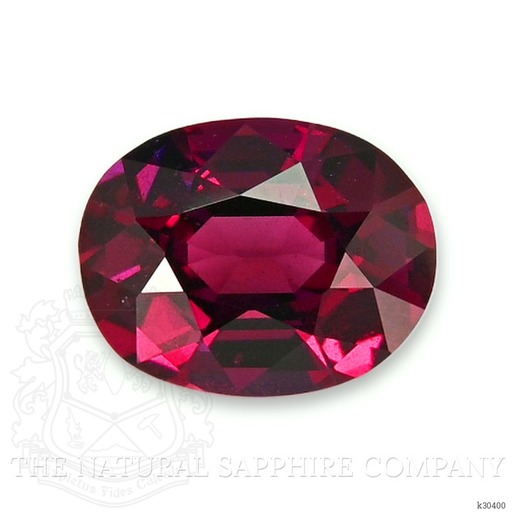 1.68 Ct. Purplish Red Garnet from Tanzania