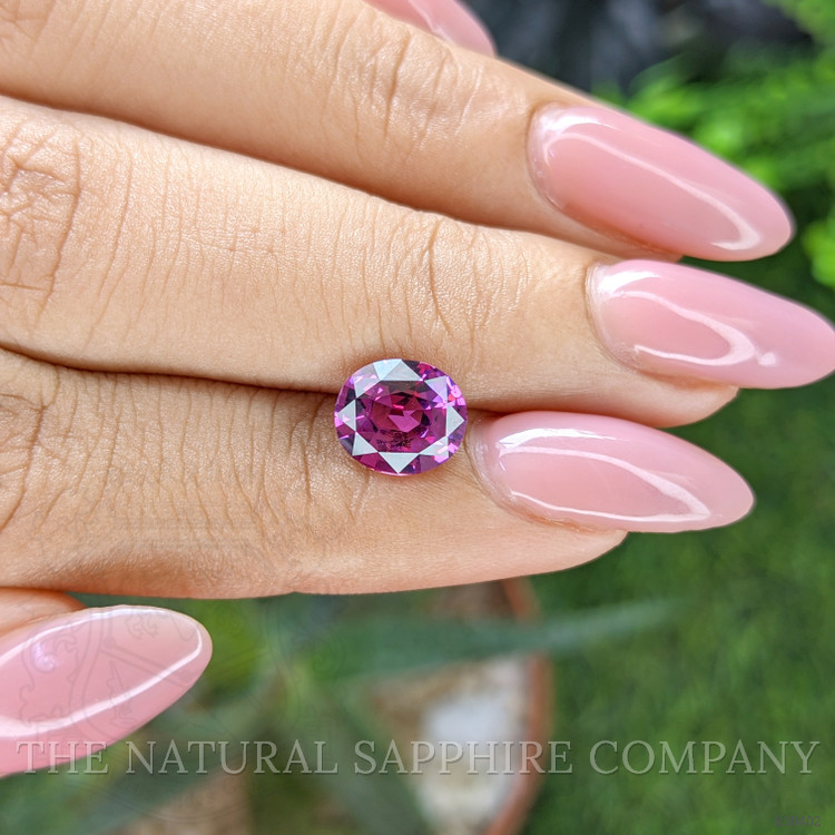 2.08 Ct. Pinkish Purple Garnet from Tanzania