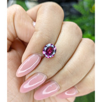 2.08 Ct. Pinkish Purple Garnet from Tanzania Life Style