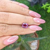 2.20 Ct. Pinkish Purple Garnet from Tanzania Life Style