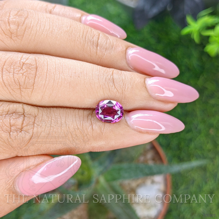2.20 Ct. Pinkish Purple Garnet from Tanzania