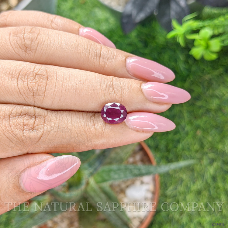 2.94 Ct. Pinkish Purple Garnet from Tanzania