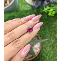 2.94 Ct. Pinkish Purple Garnet from Tanzania Life Style