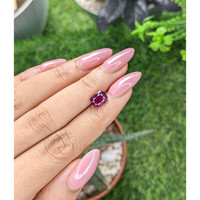 2.08 Ct. Pinkish Purple Garnet from Tanzania Life Style