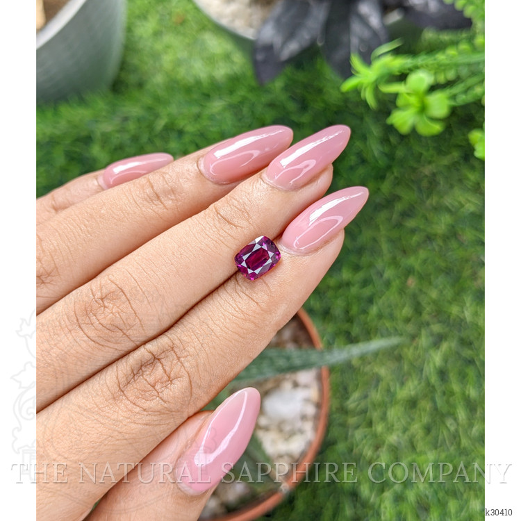 2.08 Ct. Pinkish Purple Garnet from Tanzania