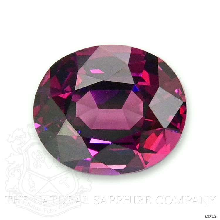 2.46 Ct. Purplish Pink Garnet from Tanzania