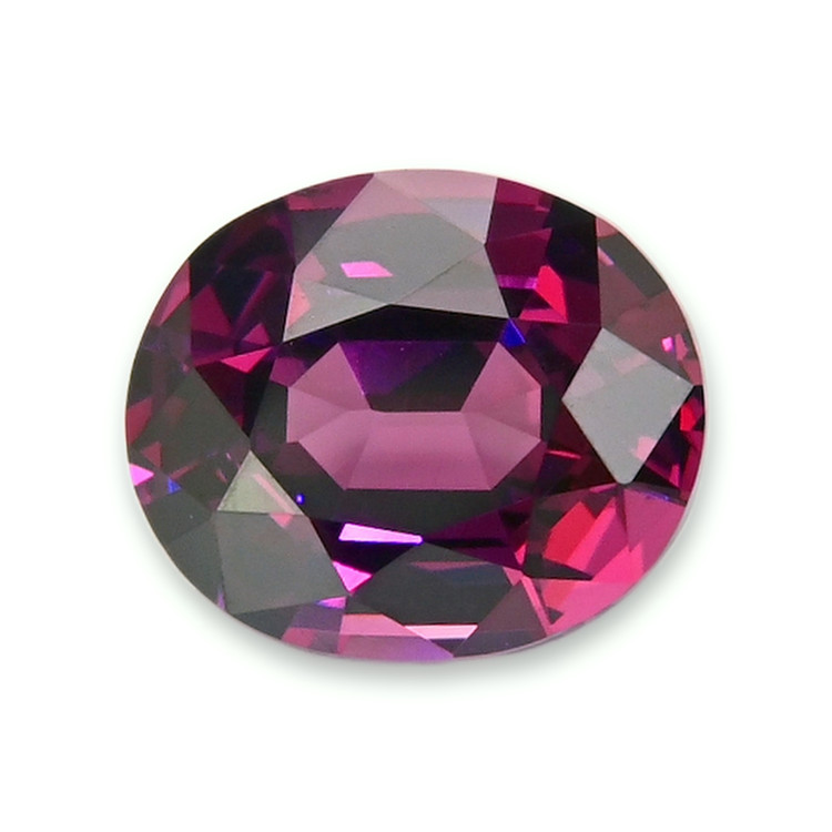 2.46 Ct. Purplish Pink Garnet from Tanzania