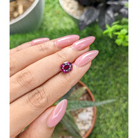 2.46 Ct. Purplish Pink Garnet from Tanzania Life Style