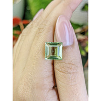 5.64 Ct. Mint Green Prasiolite from Brazil Life Style