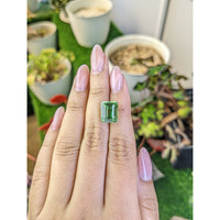 6.11 Ct. Green Prasiolite from Brazil Life Style