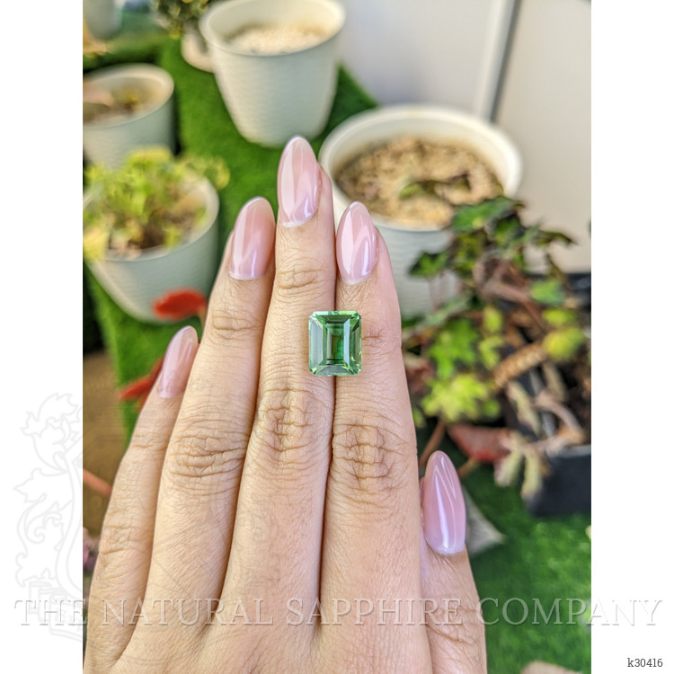 6.11 Ct. Green Prasiolite from Brazil