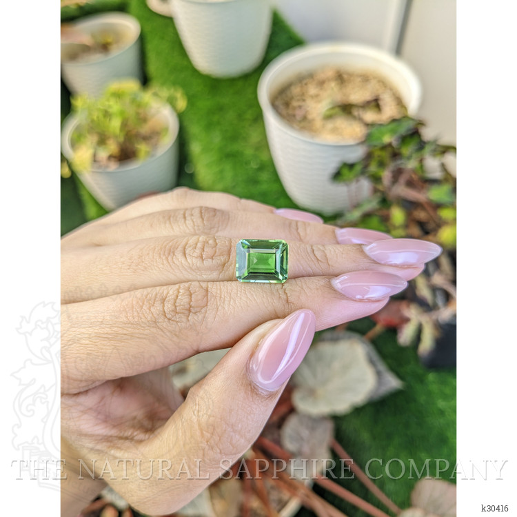 6.11 Ct. Green Prasiolite from Brazil