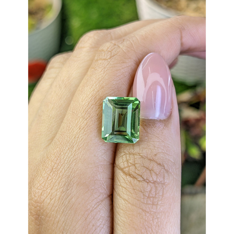 6.11 Ct. Green Prasiolite from Brazil