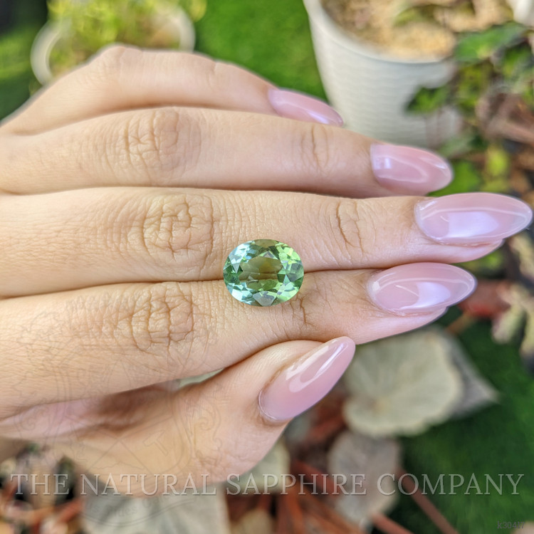 5.65 Ct. Green Prasiolite from Brazil