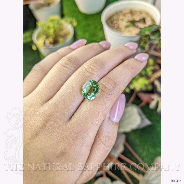 5.65 Ct. Green Prasiolite from Brazil