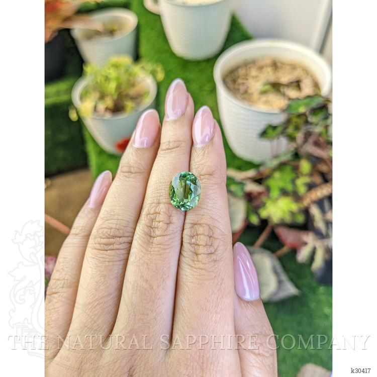 5.65 Ct. Green Prasiolite from Brazil