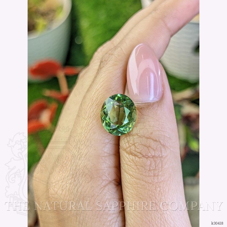 5.66 Ct. Green Prasiolite from Brazil