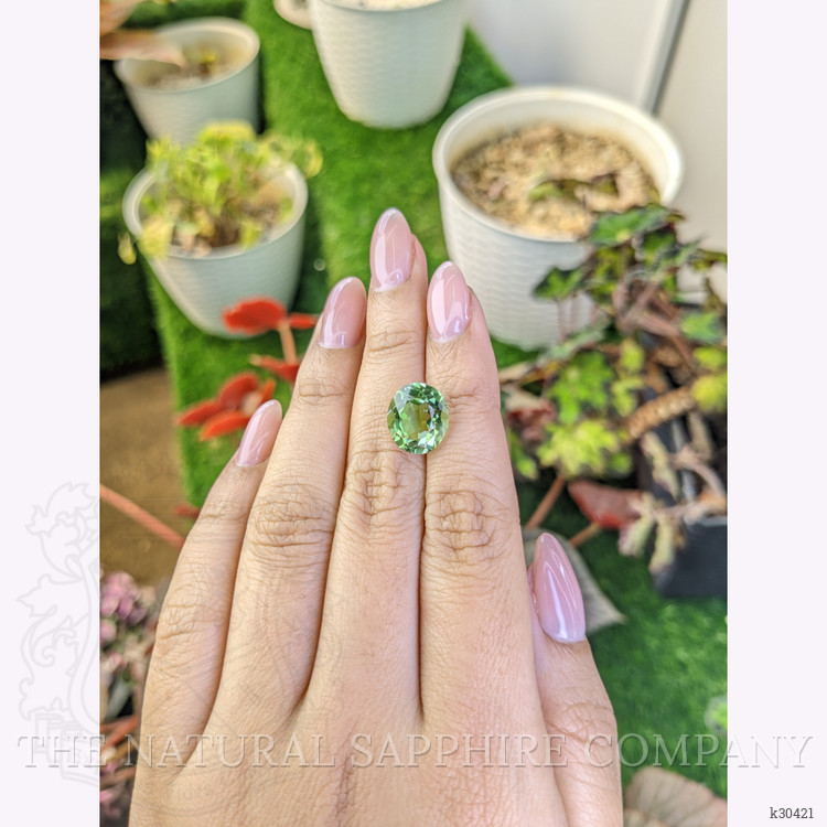 5.33 Ct. Green Prasiolite from Brazil