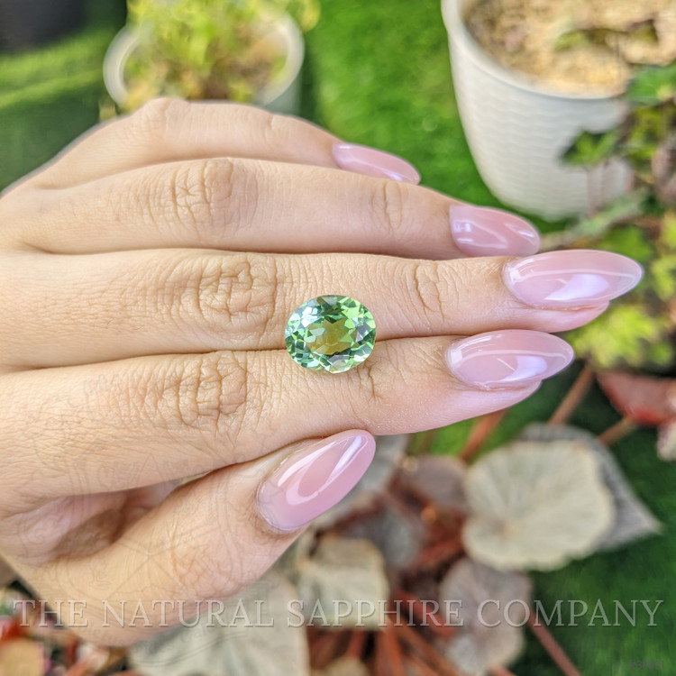 5.33 Ct. Green Prasiolite from Brazil