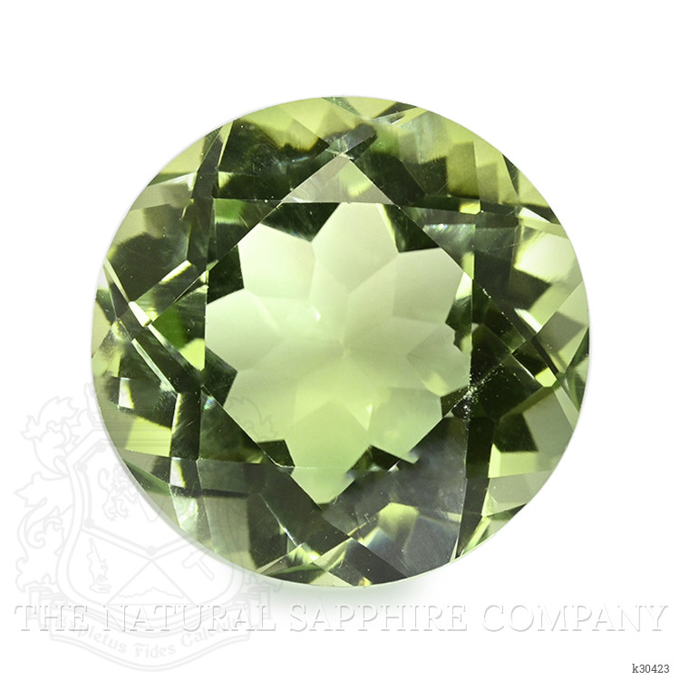 6.33 Ct. Yellowish Green Prasiolite from Brazil