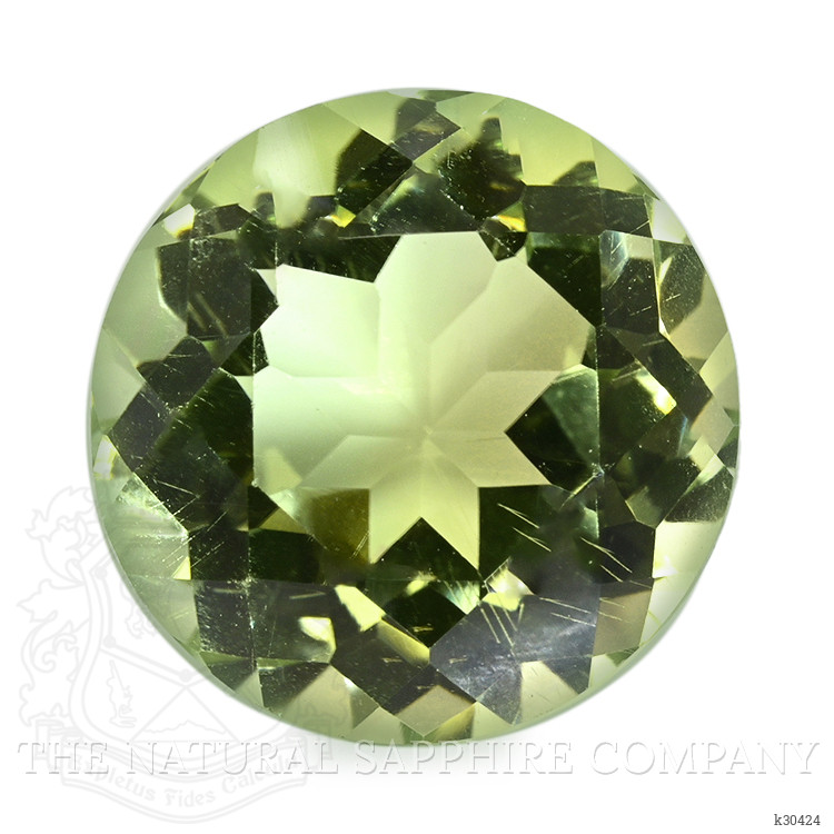 6.09 Ct. Yellowish Green Prasiolite from Brazil