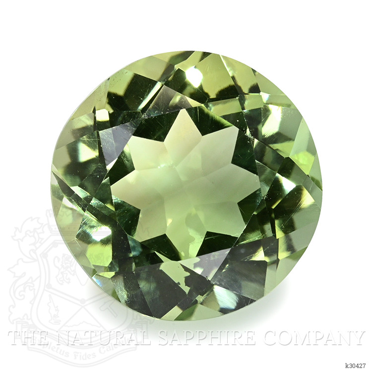 6.10 Ct. Yellowish Green Prasiolite from Brazil