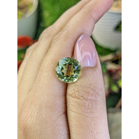 6.10 Ct. Yellowish Green Prasiolite from Brazil Life Style