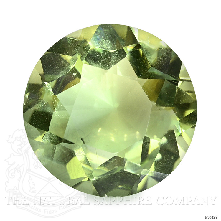 5.88 Ct. Yellowish Green Prasiolite from Brazil