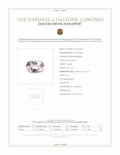 7.53 Ct. Kunzite from Brazil Scan Report