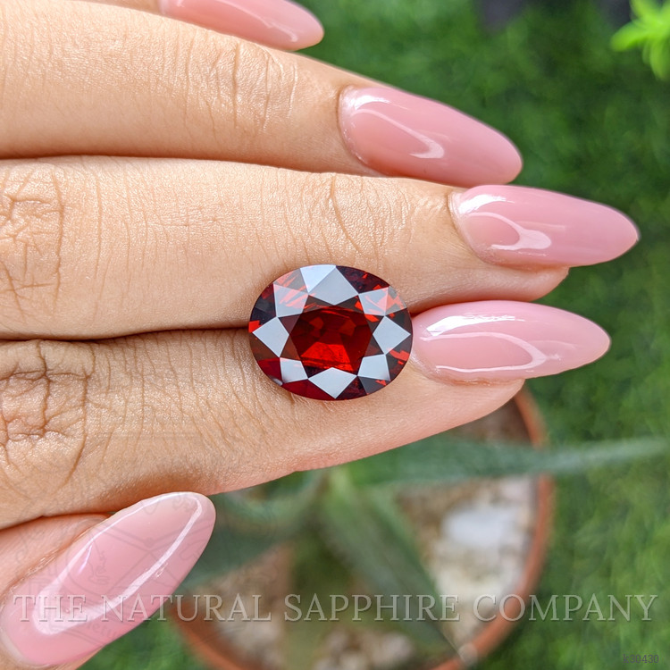 8.04 Ct. Red Garnet from Tanzania