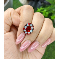8.04 Ct. Red Garnet from Tanzania Life Style