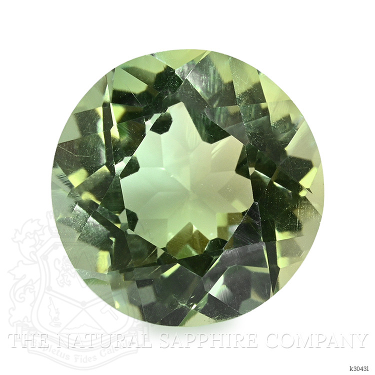 4.15 Ct. Yellowish Green Prasiolite from Brazil