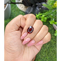 8.30 Ct. Purplish Red Garnet from Tanzania Life Style