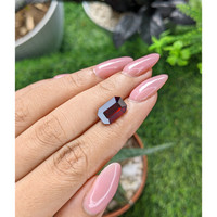 5.50 Ct. Orangish Red Garnet from Tanzania Life Style