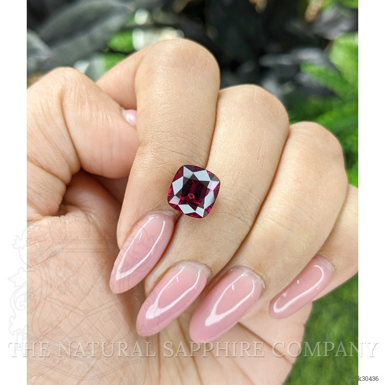 4.57 Ct. Purplish Pink Garnet from Tanzania
