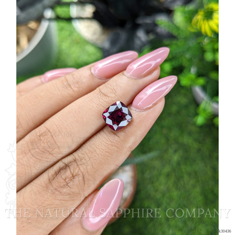 4.57 Ct. Purplish Pink Garnet from Tanzania
