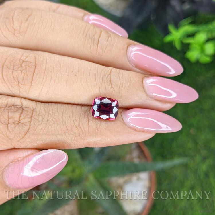 2.60 Ct. Purplish Pink Garnet from Tanzania