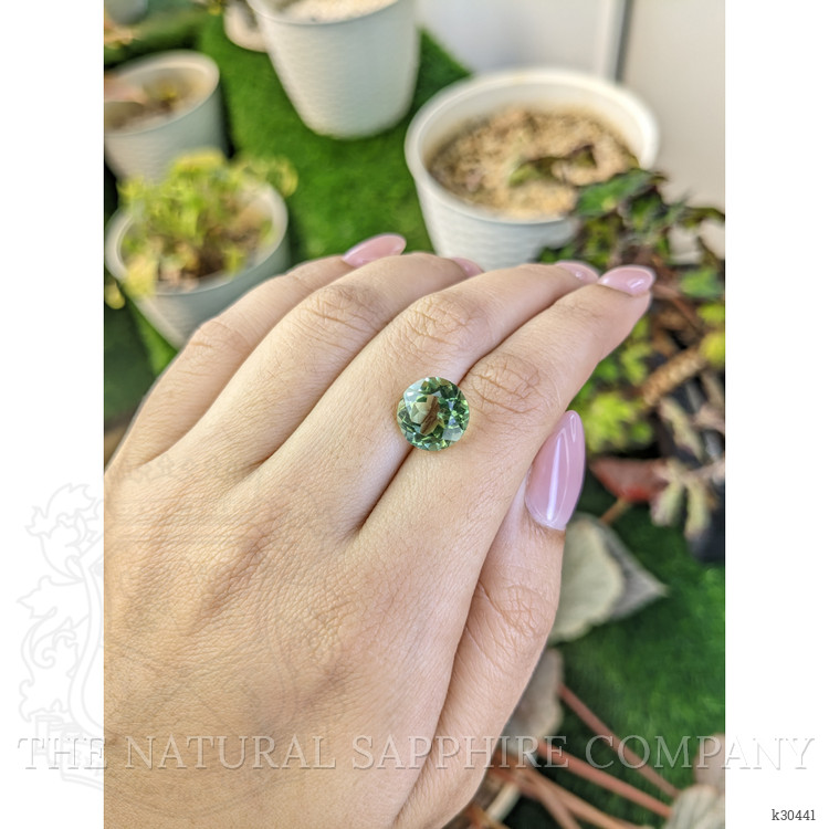 4.92 Ct. Yellowish Green Prasiolite from Brazil