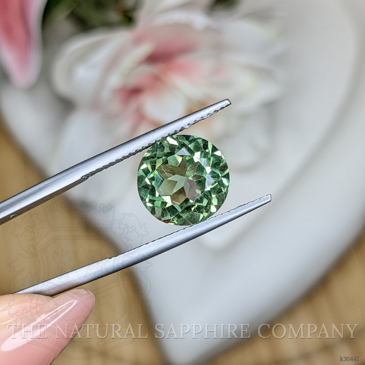 4.92 Ct. Yellowish Green Prasiolite from Brazil