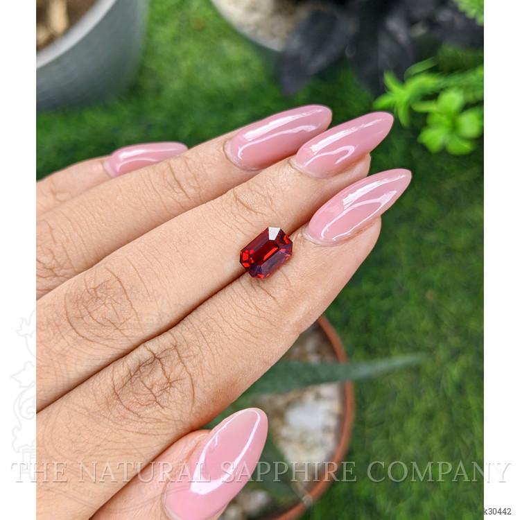 2.08 Ct. Red Garnet from Tanzania