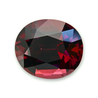 2.97 Ct. Purplish Red Garnet from Tanzania Video