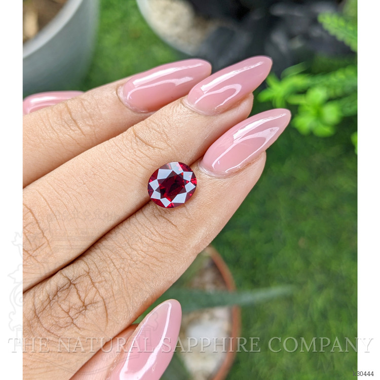 2.97 Ct. Purplish Red Garnet from Tanzania