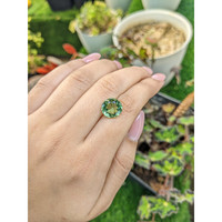 4.66 Ct. Green Prasiolite from Brazil Life Style